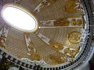 Marmorsaal des Schlosses Sanssouci, la Salle de Marbre du château de Sans-Souci à Potsdam